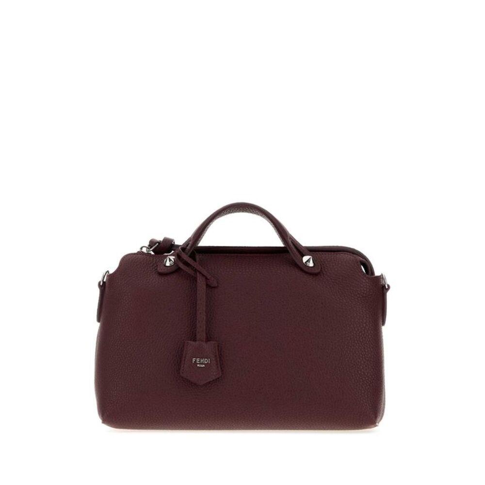 Fendi Women Burgundy Medium By The Way Handbag